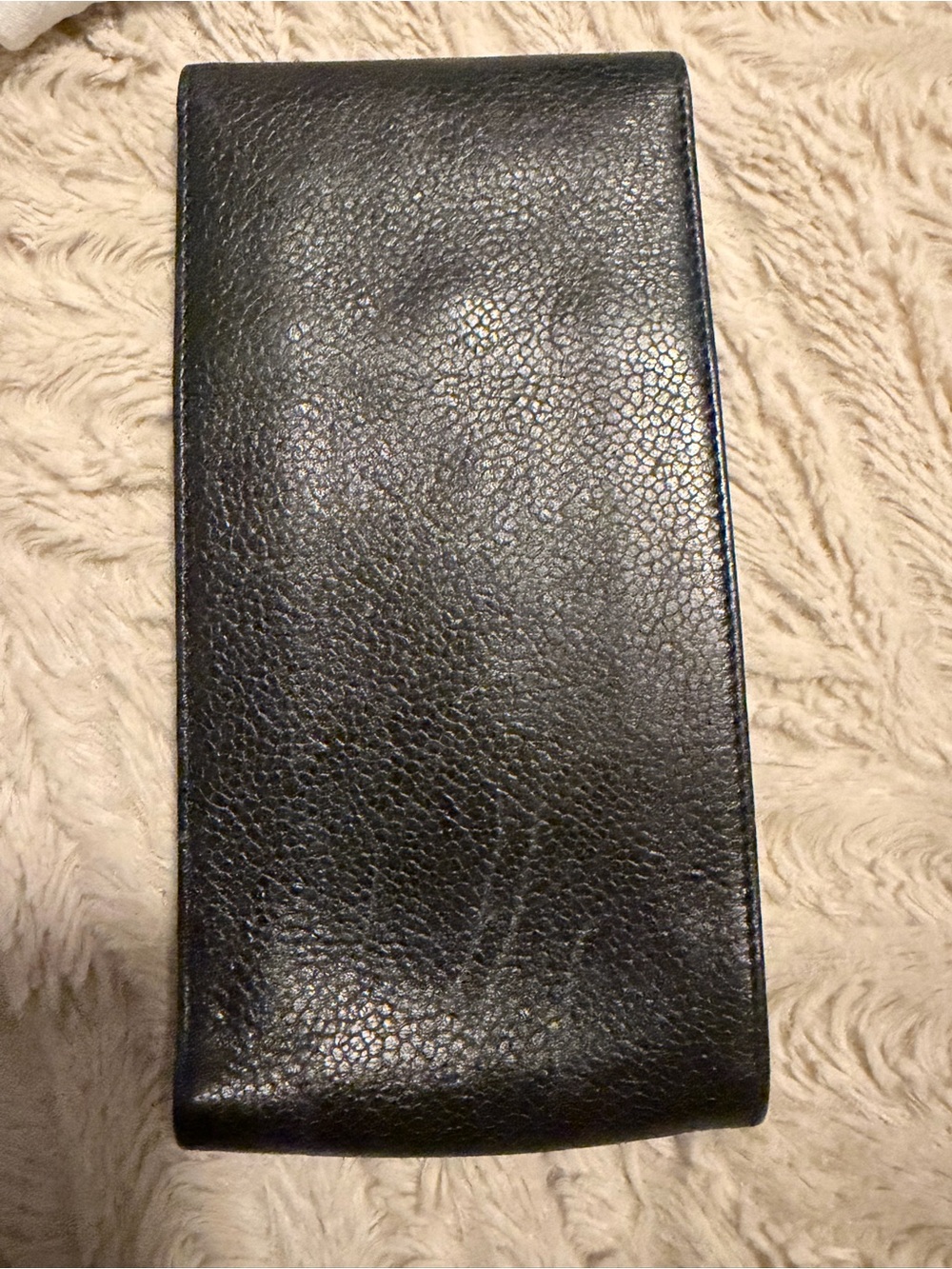 Chanel Cavier Leather Eyeglass/Phone Case (will fit iPhone but not Pro Max) - Picture 3 of 3